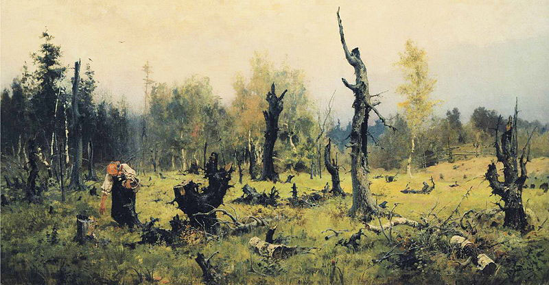 Vasiliy Polenov The Burnt Forest